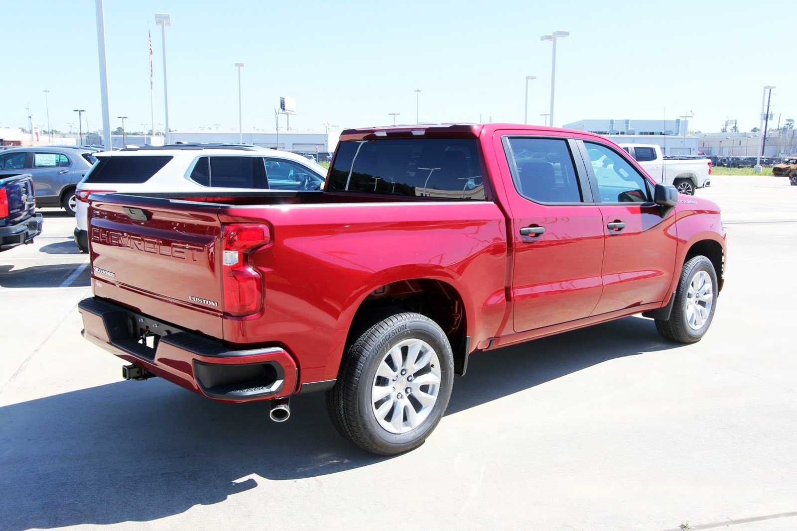 New 2020 Chevrolet Silverado 1500 Custom Crew Cab Pickup in Humble ...