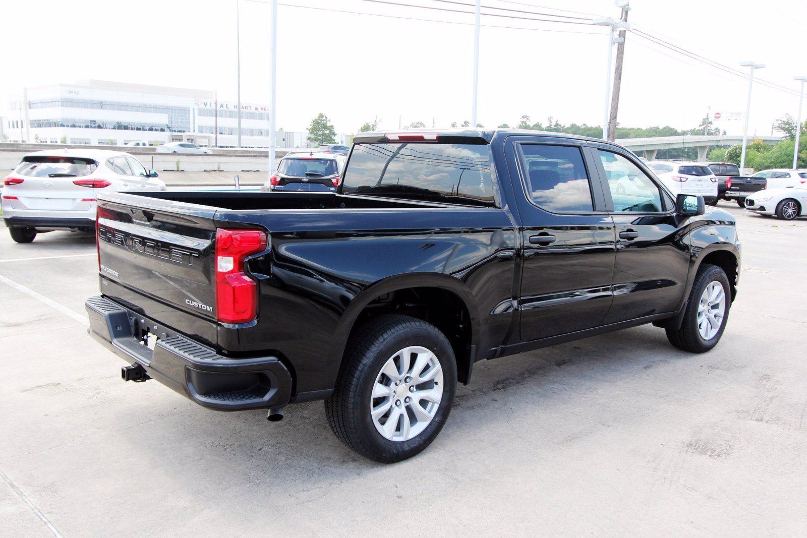 Pre-Owned 2020 Chevrolet Silverado 1500 Custom Short Bed in Humble ...