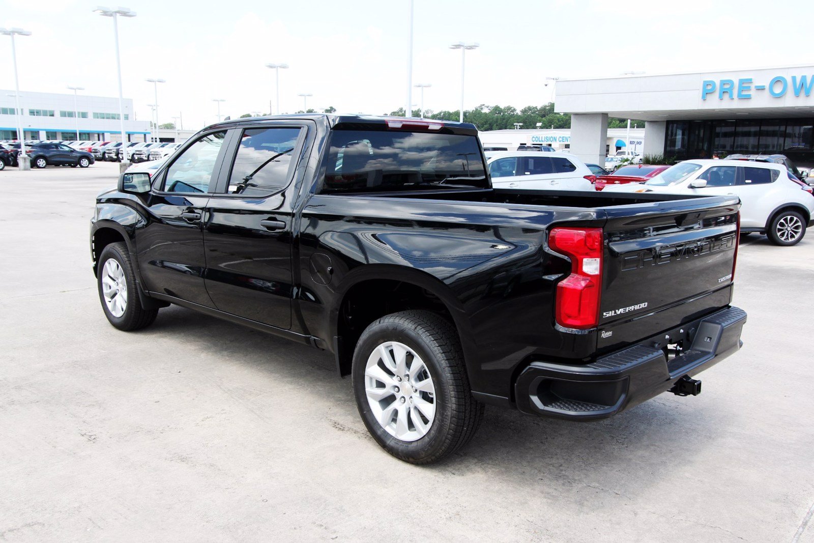 Pre-Owned 2020 Chevrolet Silverado 1500 Custom Short Bed in Humble ...