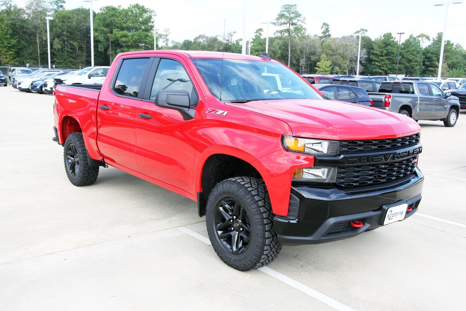 New 2020 Chevrolet Silverado 1500 Custom Trail Boss Crew Cab Pickup In ...