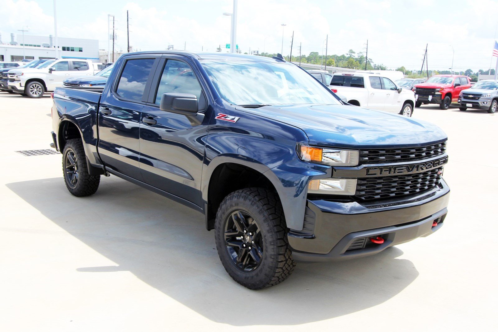 New 2020 Chevrolet Silverado 1500 Custom Trail Boss Crew Cab Pickup In 