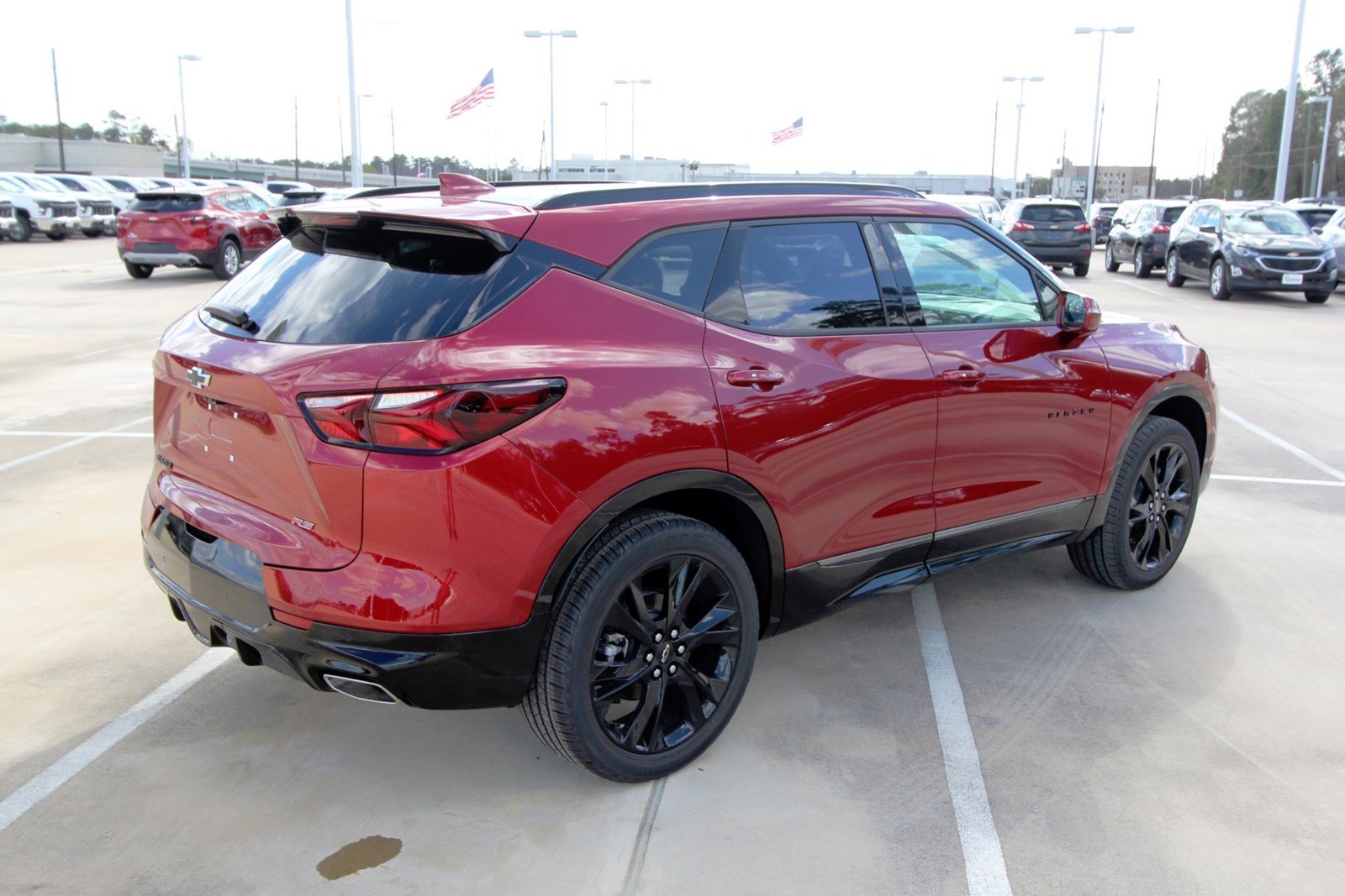 New 2020 Chevrolet Blazer RS Sport Utility in Humble #02060602 ...